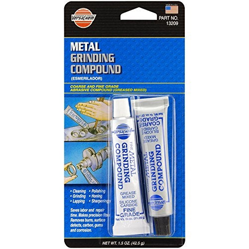 Lapping (Grinding) Compound, Valve, Package, Contains .75oz Each of Coarse & Fine