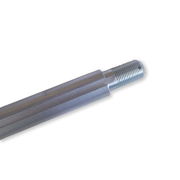 Deluxe Go Kart Axle, Solid Steel, 36 in. Length, 1 in. Diameter, 1-1/2 in. Stepped Ends, Offset 1/4 in. Keyways