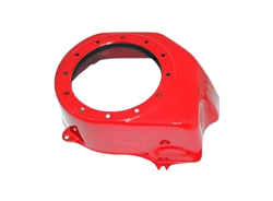 Fan Shroud (Cover), GX200, Red, Take-Off: Genuine Honda