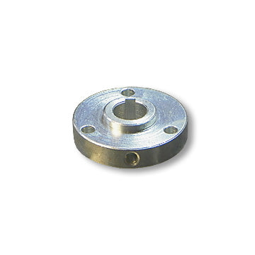 2037 5/8" Engine Sprocket Mounting Hub, 3-Hole, 2.125" OD, 1/2" Thick, 3/16" Keyway, Bolt Circle 1.687", Bolt Pattern P5256