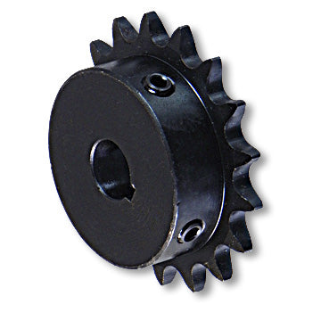 21XX #40/41/420 Sprocket for Engine or Jackshaft, 5/8" Bore, 3/16" Keyway TOOTH RANGE 8-17