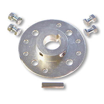 Mini-Hub for Sprocket, 1" Bore, 1/4" Keyway, Bolt Circles 3.228" and 2.875" Bolt Pattern P5223, with Hardware Kit