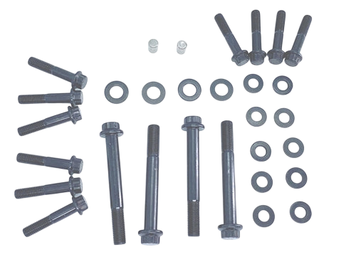 Bolt Kit, ARP 12-Point Chrome Moly Steel, Head & Side Cover: 460cc with 10-Bolt Side Covers