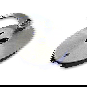 Brake Assembly, 4-1/2", Round Backing Plate, Aluminum, 3/4" Bore