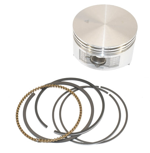 Piston, 72mm, Flat-Top, Cast, .550'' Height with Rings