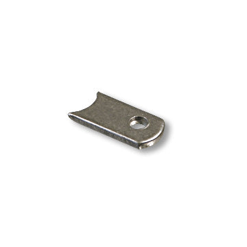 Brake Control Rod Anchor, Steel, 1-3/8 in. X 3/4 in. X .160 in. (8 Gauge) Thick, 1/4 in. Hole