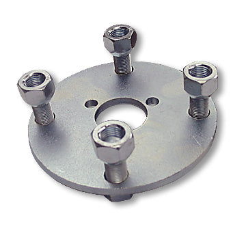 *ATV Adapter Hub, Zinc Plated Steel, 4-Bolt with 3 Mounting Holes on 1-7/8 in. Bolt Circle