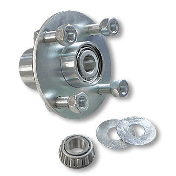 *Go Kart Adapter Hub, Zinc Plated Steel, with 5/8 in. ID Tapered Roller Bearing