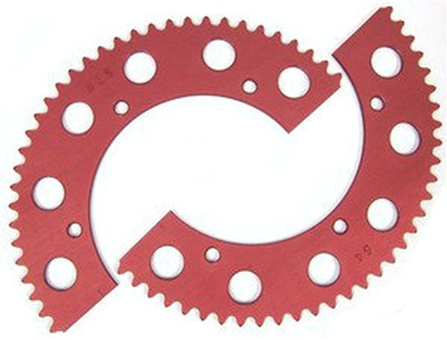Racing Sprocket, Split, #35, Bolt Circle 5.25", TOOTH RANGE 53-85