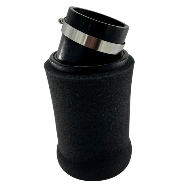 Foam Pre-Filter, Large, 3-1/2'' x 8'', 80 PPI, Black