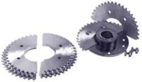 *Mini-Hub and Aluminum Split Sprockets, for Go Kart, Fits 1" Axle 3.228" and 2.875 Bolt Circles