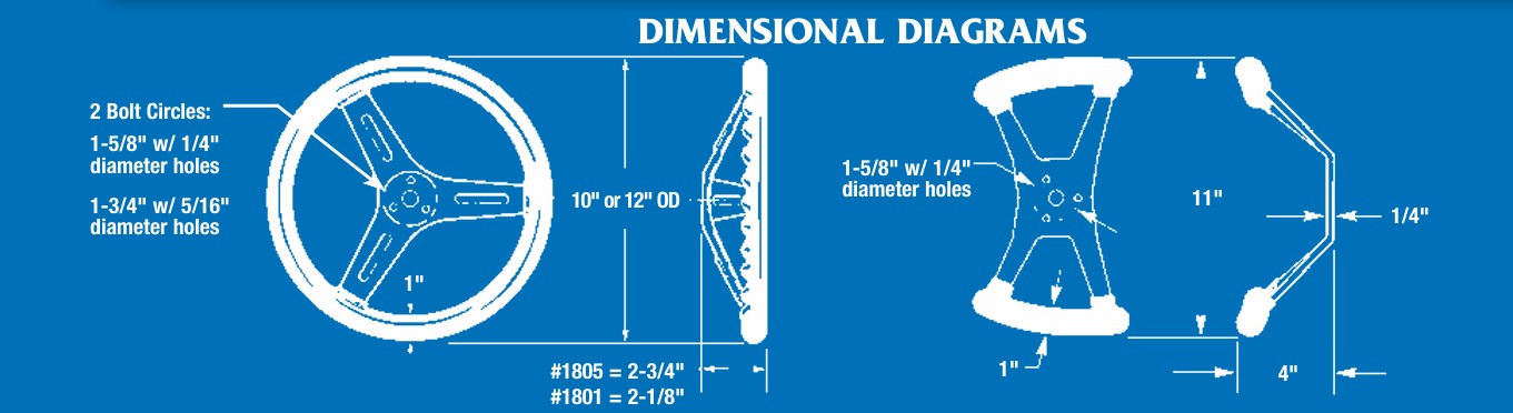 Butterfly Steering Wheel, for Go Karts