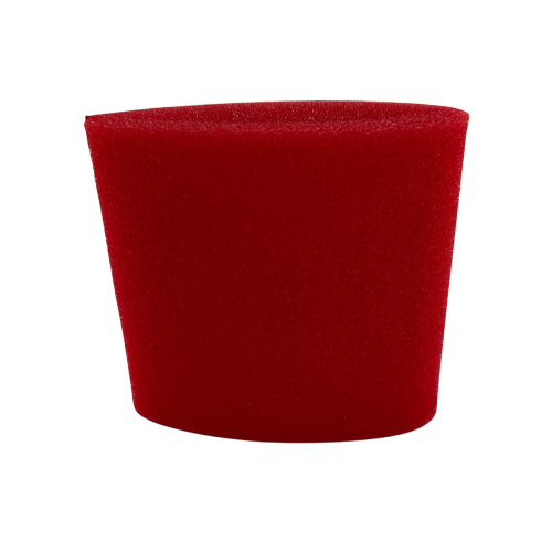 Red Foam Pre-Filter, Large, 3-1/2'' x 5''