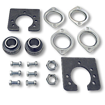 Go Kart Live Axle Kit, 3/4 in. Axle, 2-Hole Flangettes, Part #1869-A
