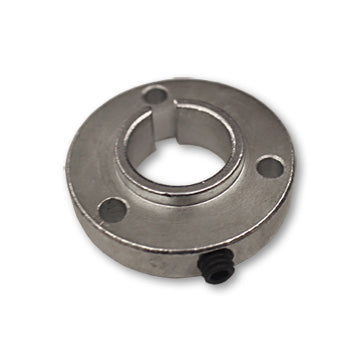 2040 1" Hub for Sprocket, 3-Hole, 1/2" Thick, 2.25" OD, 1/4" Keyway, Bolt Circle 1.75", Bolt Pattern P5340
