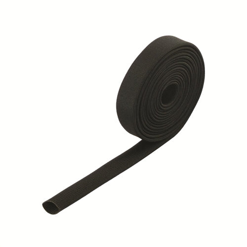 Header & Exhaust, Sleeve, Fiberglass, 1'', Black, Sold by the Foot