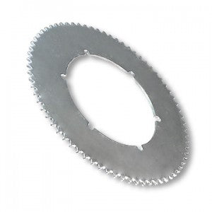 *2158 Steel Go Kart Sprocket, #35, 72T, One-Piece, 6-Bolt, Bore 4.93" Bolt Circle 5.25" Most Popular