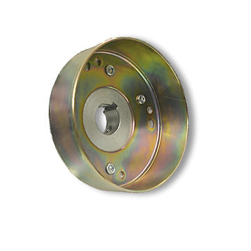 Brake Drum, 4-1/2 in., No Flange, Machined ID, Riveted to Mini-hub, 1-1/4 in. Bore