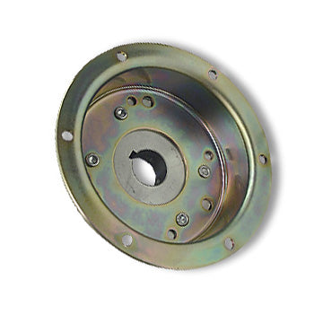 Brake Drum, 4-1/2 in., Flanged, Machined ID, Riveted to Mini-hub, 3/4 in. Bore