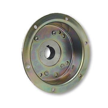 Brake Drum, 4-1/2 in., Flanged, Machined ID, Riveted to Mini-hub, 1 in. Bore