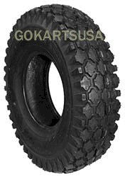 7034 Knobby Tire 410/350X6, Go Kart And Mini Bike