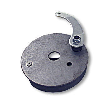 Brake Assembly, 4-1/2 In, Round Backing Plate, Steel, 3/4 In. Bore Part #2272S