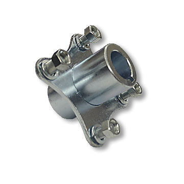 Steel Wheel Hub, Live Axle 1" Bore 1/4" Keyway, for 4" Steel Wheels #2274