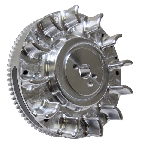 6679 Flywheel, Billet, Electric Start: GX160, GX200 & Clones