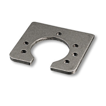 Bearing Hanger for 3/4 in. Axles, 3-3/4 in. SQ x 1/4 in. Thick, 5/16 in. Hole Pattern for 2-Hole Bearing Flangettes