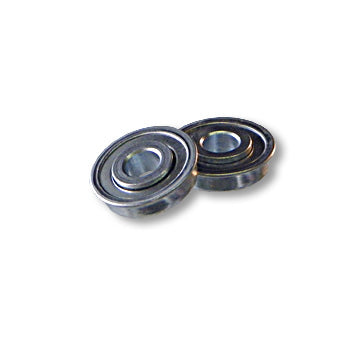 Wheel Bearing with Flange, 1/2 in. ID x 1-3/8 in. OD x 5/16 in. Thick