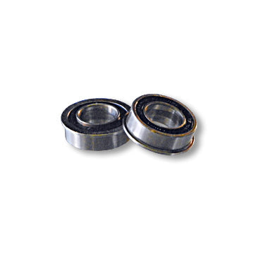Wheel Bearing, Ground Sealed with Flange, 3/4 in. ID x 1-3/8 in. OD x 7/16 in. Thick