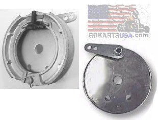 2530 5" Drum Brake Assembly, Go Kart, Mini Bike, Aluminum, 5/8" Bore