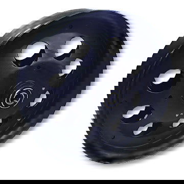 Mini Bike Wheel, 10 in. Black Oxide Steel, 5/8 in. ID Precision Ball Bearings