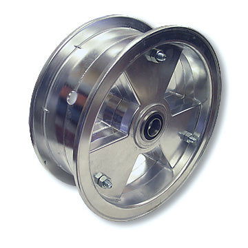 8 in. Aluminum Tri-Star Wheel, 3 in. Wide, 5/8 in. Precision Ball Bearing