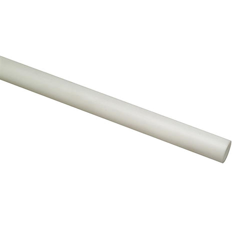 Tube, White Nylon, 1/4'', Linkage Sleeve & Brake Line, Sold by the Foot