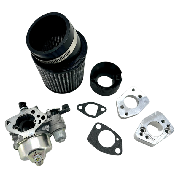 Flat Mount Carb Kit - 390 Carb to GX200 (GX160), 6.5 OHV, & 212 Predator
