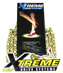 RLV Xtreme High Performance Karting Chain - ''Gold on Gold'' - 100ft Roll