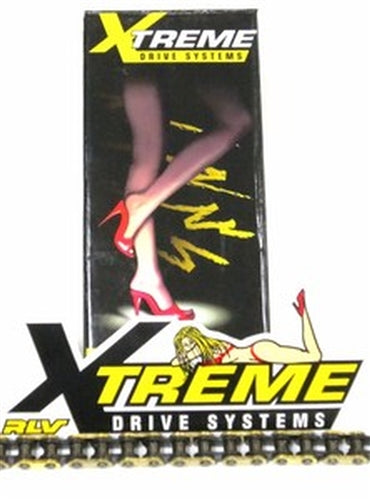 RLV Xtreme Performance Kart #35 Chain ''Gold on Black'' - 106 Links