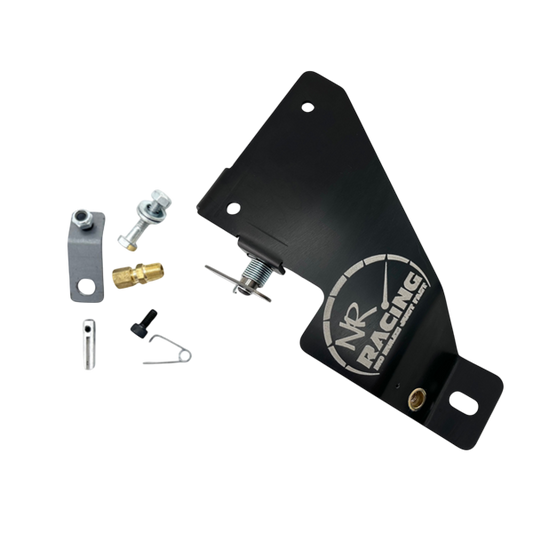 Black Anodized Half-Cut Top Plate