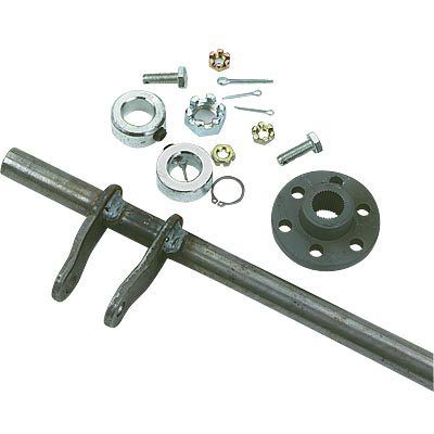 1868 Go Kart Steering Shaft Kit, (Arms Not Welded) CHOOSE LENGTH