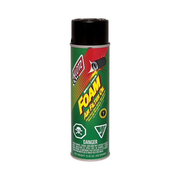 Klotz Air Filter Oil for Foam Filters - 16oz Spray