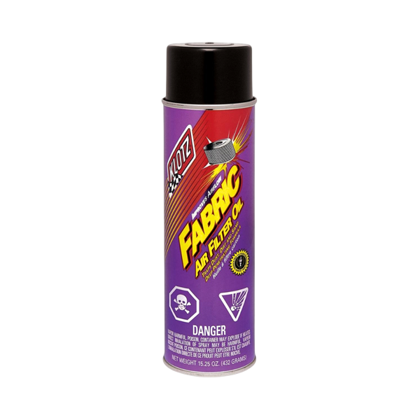 Klotz Air Filter Oil for Fabric & Paper Filters - 16oz Spray