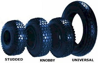 Knobby Tires - For Go Karts And Mini Bikes, COMPLETE SELECTION