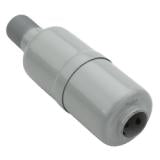 Muffler, Screw In, Small (1/2'' NPT)