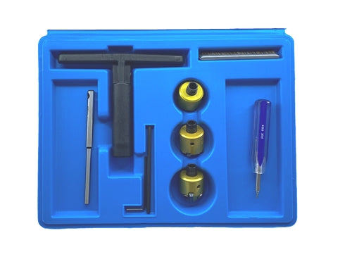Valve Seat Cutter Kit, GX200 & 6.5 OHV Clone, 3 Angle