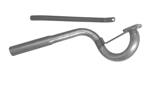 Header, Mini Bike, Single, Center Outlet, GX390