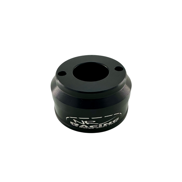 QMA Race Air Filter Adapter, Black Anodized Aluminum