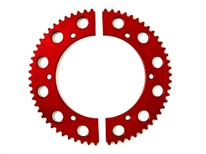 Racing Sprocket, Split, #35, Bolt Circle 5.25", TOOTH RANGE 53-85