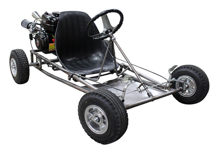 Road Rocket Go Kart **KIT**, Aluminum Tri-star Wheels