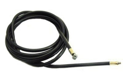 Throttle Cable with Sleeve, Mikuni End, 70'' (Kart)